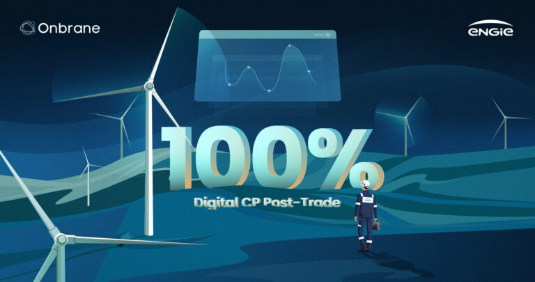 Engie automates 100% commercial paper post trade on the Onbrane platform